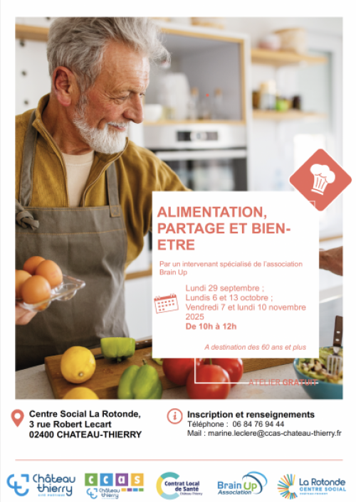 Ateliers « Bien vieillir » avec l’association Brain Up - La Rotonde