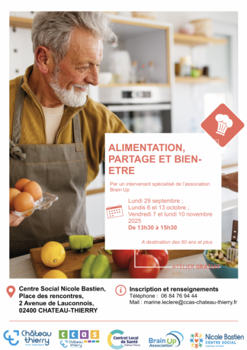 Ateliers « Bien vieillir » avec l’association Brain Up - Blanchards