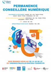PERMANENCES CONSEILLERE NUMERIQUE